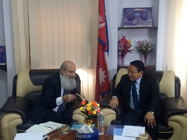 Coutesy Call on Energy, Water Resources and Irrigation Minister